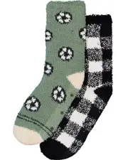 2Pk Marshmallow Socks