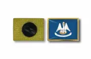 pins pin's flag national badge metal lapel hat button vest usa louisiana