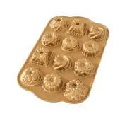 Nordic Ware Bundt Charms, 1.2 Cup, Gold