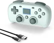 DYONDER Wireless Controller for PS4,Mini Style PS4 Gamepad Compatible with PS4/Pro/Slim,PC Game Remote for Window10/8/7,Gaming Controller with Dual Vibration/6-Axis Sensor/Audio Function(GREEN)