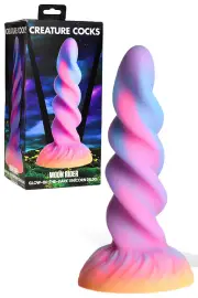 Creature Cocks Moon Rider 8.1" Luminous Unicorn Dildo