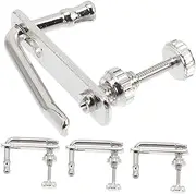 WESIEVYA 4pcs Metal Violin Fine Tuners String Adjusters for Violins Durable Alloy Tuning Tools Lightweight Design for Easy Installation and Tuning Stability