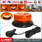 12/24V 36 LED Amber Flashing Rotating Magnetic Beacon Strobe Alarm Warning Light