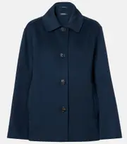 ['S Max Mara] 'S Max Mara Virgin wool jacket UK 14 brown