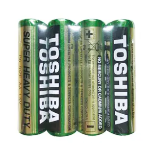 東芝TOSHIBA 3號碳鋅環保綠電池 4號碳鋅環保綠電池 4顆/組 16入/組 碳鋅環保電池 電子產品用電池 家用電池