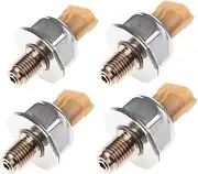 Oil Pressure Sensor 4PCS Fuel Rail Pressure Sensor Compatible with Nissan Navara D40 Pathfinder 2.5 Diesel 45PP3-3 45PP3-1 1465A034A 8C1Q9D280AA Oil Pressure Switch
