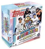2025 TOPPS SERIES 1 BASEBALL CELEBRATION MEGA FUN BOX - BRAND NEW SEALED