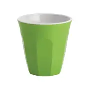 Gelato Melamine Lime Green/White Tumbler - 90mm 300ml (Box 12)