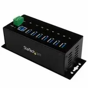 StarTech 7 Port Industrial USB 3.0 Hub, Metal - ST7300USBME