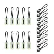 20 Pcs Self Luminous Zipper Pulls, Zipper Puller Head Glow in The Dark AntiLo...