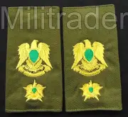 Libya Libyan Army Lieutenant Colonel Epaulets