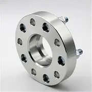 Wivplex Spacers 2Pieces 5 Lug Suit, for Dodge, Universal Car 15/20/25/30/35/40mm PCD 5x114.3 CB: 67.1mm Aluminum Wheel Spacer Adapter Shims Plate Car Wheel Spacer(Black 20mm Silver)