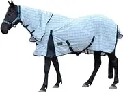 RUMANI Diamond Weave Ripstop PolyCotton Summer Paddock Horse Rug COMBO