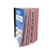 1000 Tickets Pink Raffle Tickets Check Book Cloakroom Tickets Unique Numbering