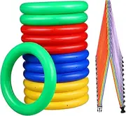 SWOOMEY 12 Pcs Walking Ropes for Lost Safety Harness with Handles for Preschool and Kindergarten Fun and Practical for Group Activities