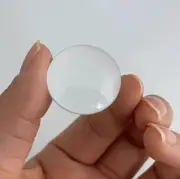 2pc 30mm Optical Glass Focal Length 50mm Plano Convex Lens Optical experiment