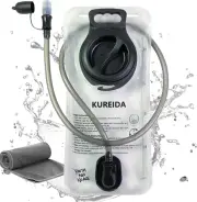 Kureida Large Opening Hydration Bladder and super cooling towel