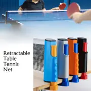 Table Tennis Ping Pong Net Retractable Net Rack Portable Sports Indoor