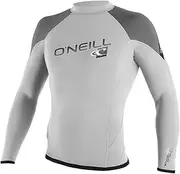 O'Neill Wetsuits Hyperfreak 1.5mm Long Sleeve Crew, Flint/Met/Black, Small