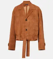 [Stouls] Stouls Alfi suede jacket AU 14 brown