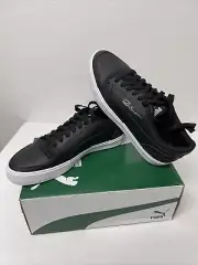 Men's Shoes PUMA RALPH SAMPSON VULC Leather Low Top Sneakers 37190702 BLACK SZ 9