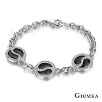 在飛比找PChome24h購物優惠-【GIUMKA】蜜糖圓圈手鍊 (黑色) MB518-3