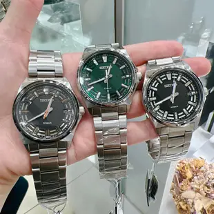 【SEIKO】Criteria 簡約黑面不鏽鋼腕錶 40mm SUR505P1 6N52-00G0D 公司貨SK022