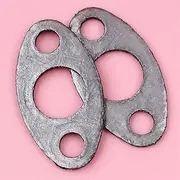 2pcs/lot Exhaust Muffler Gaskets for Honda GX35 GX35NT HHT35S UMK435 Trimmer Brush Cutter Lawn Mower Engine Spare Part