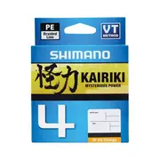 Shimano Kairiki 4 PE Braid Line Orange 150m 6lb 6lb