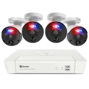 4 Camera 8 Channel 4K Ultra HD Professional NVR Security System | SWNVK-88980W4