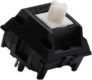 Gazzew Boba Black U4 / U4T Switch, 5Pin Silent/Thocky Tactile Switches for Custom Mechanical Gaming Keyboard (Color : U4 62G, Size : 70PCS)