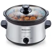 MST-275XS Electric Oval Slow Cooker, Adjustable Temp, Entrees, Sauces, Stews ...