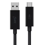 Belkin 1m Cord USB 3.1 Type A to C Data Cable Connector For MacBook Pro Black
