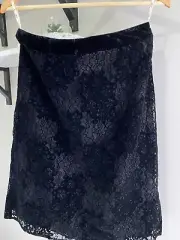 Alannah Hill "In Full Force" Black Skirt size 12 BNWT