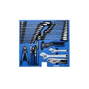 35 Pcs of Kincrome Truck Box Gear Spanner Plier Wrench Stripper Riveter EVA Tray