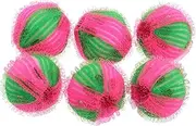 NOLITOY Pet Hair Catcher for Washing Machine 6pcs Reusable Laundry Hair Remover Balls Nylon for Dogs and Cats