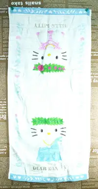 在飛比找樂天市場購物網優惠-【震撼精品百貨】Hello Kitty 凱蒂貓 長毛巾 DN