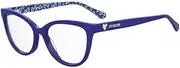 [Love Moschino] Glasses MOSCHINO LOVE MOL640 S6F BLUE PATTERN 54/16/140 Woman, Blue Pattern, 54/16/140