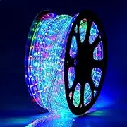 100 Meters Party Christmas Lights 3600 LEDs Wedding LED Rope Light Waterproof Single Length 100M with 8 Functions… (Multi-Colored)
