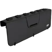 CD Tailgate Bike Pad - Mountain Bike Carrier Bicycle Rack Cover Protection Mats for Pickup Truck - 157cm Wide Fits up to 6 Bikes - with Tool Pockets