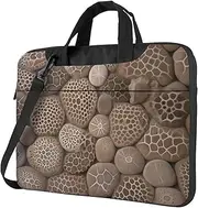 Petoskey Stone Laptop Case Shockproof Protective Notebook Case Portable Laptop Bag Waterproof Briefcase Bag for Men Women