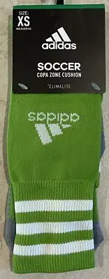 Under Armour Socks Soccer Copa Zone Cushion 1 Pair Over-the-Calf 9C-1Y NWT'S