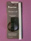 Hydro Flask Wide Mouth Straw Lid with 2 Straws, Black BPA-Free New