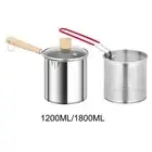 Deep Frying Pot Rustproof Cooking Accessories Home Deep Fryer for Home