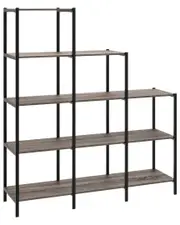 ClosetMaid 5-Tier Mixed Material Display Shelf