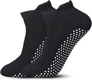 [Generic] Daseeme Yoga Socks Fitness Sports Socks Breathable -Slip Soft Dance Socks for Pilates Ballet