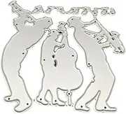 Garneck Musical Notes Metal Cutting Die Creative Music Band Die Cut for Scrapbooking Card Making Album Embossing Durable Reusable Crafting Tool for Paper Crafts