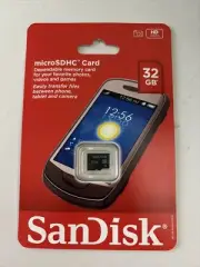 Sandisk MicroSDHC 32 GB Memory Card / Waterproof