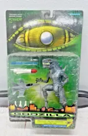 NEW 1998 Trendmasters Godzilla Nuclear Strike Godzilla vs Hornet Jet