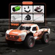 Car Drift Truck Q130 1:14 70KM/H 4WD RC Car Light Brushless Motor Remote Control